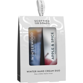 Scottish Fine Soaps Winter Hand Cream Duo set cadou de maini - imagine 2
